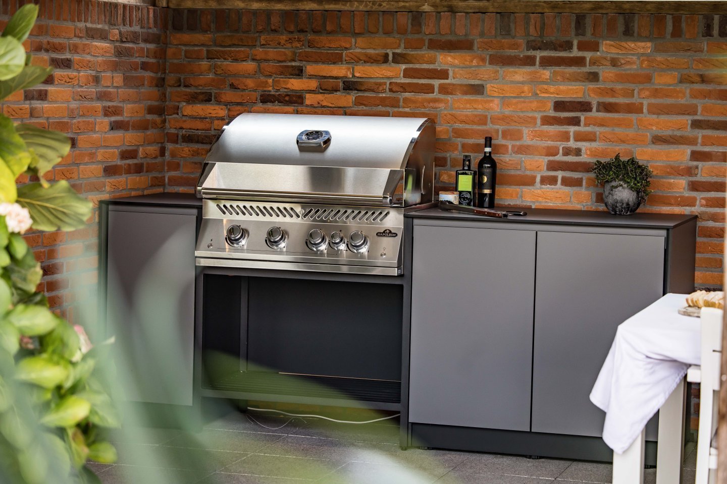 Keuken met Napoleon Barbecue